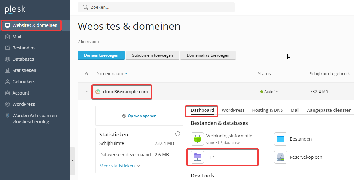 Plesk: domein, dashboard, ftp (NL).png