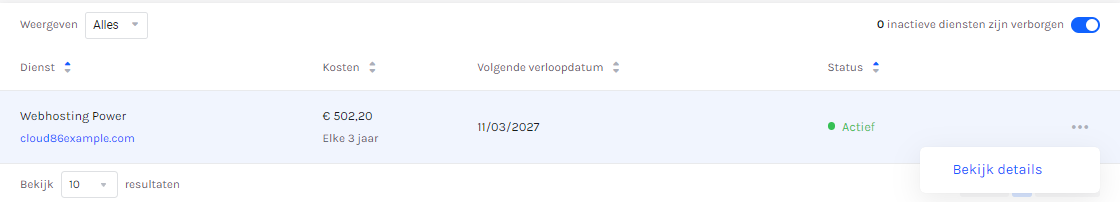Mijn Cloud86: Mijn diensten, bekijk details (NL).png