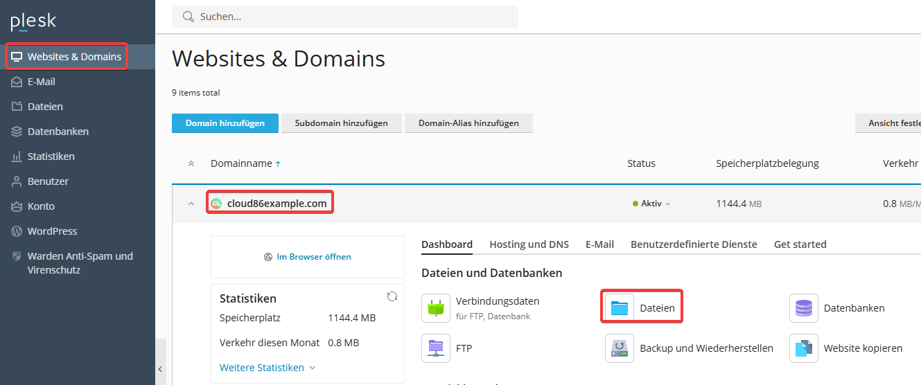 Plesk: Websites & Domain, files (DE).png