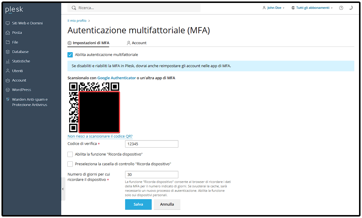 IT Plesk_ login, Google Authenticator setup.png