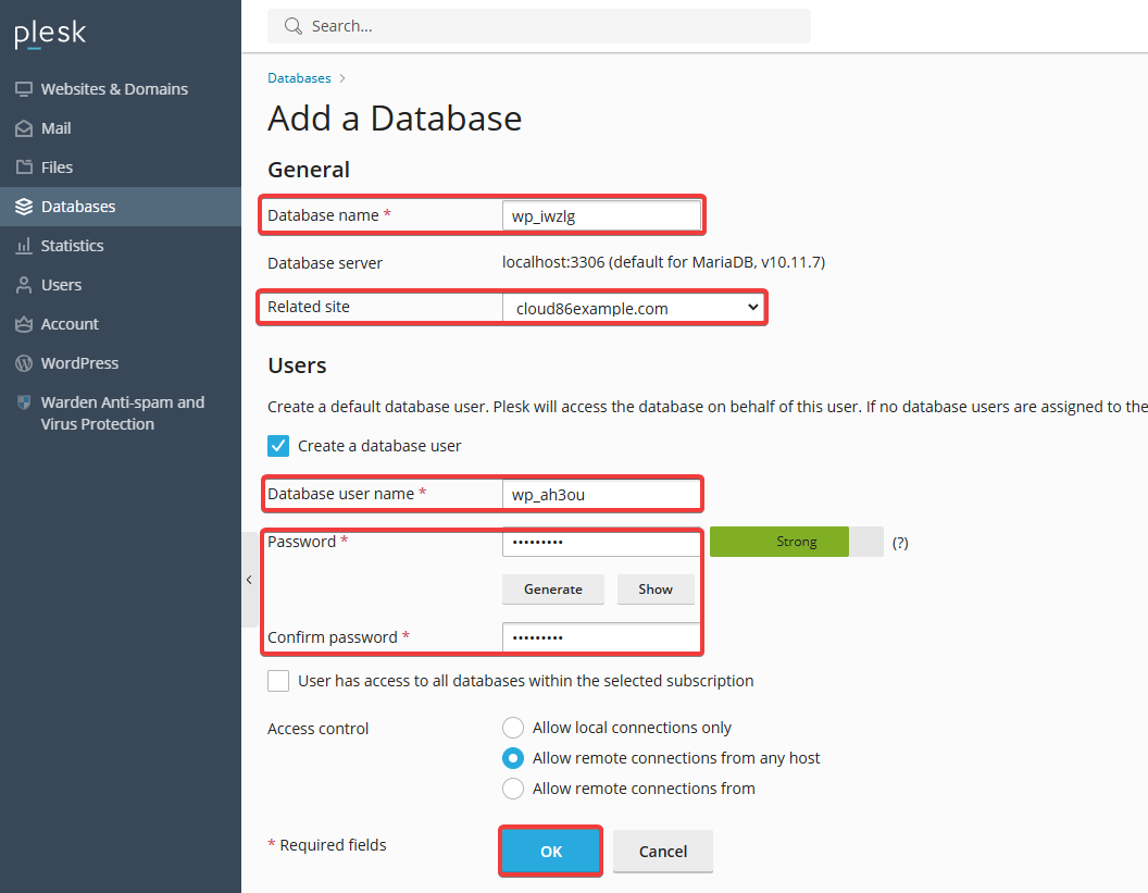 EN Plesk_ Database, WordPress restore, make database.png