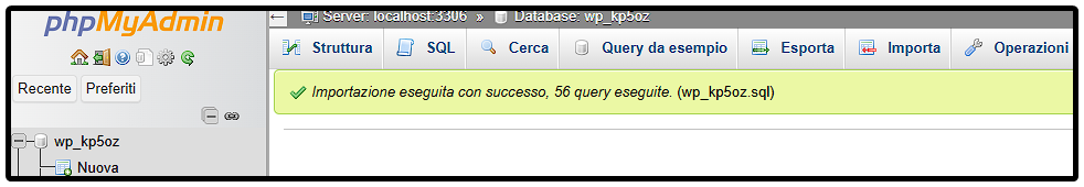 IT phpMyAdmin_ Import succesfull.png
